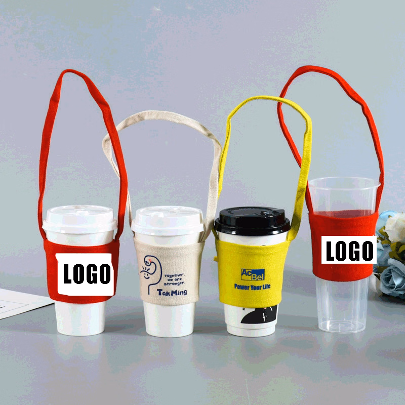 Portable Beverage Cup Foldable Holder Carrier