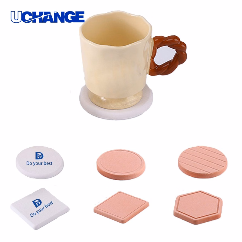 Customizable Shape Diatomaceous Coaster Mat