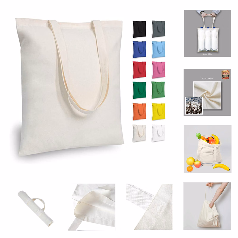 Cotton Hand Held Shopping Bag