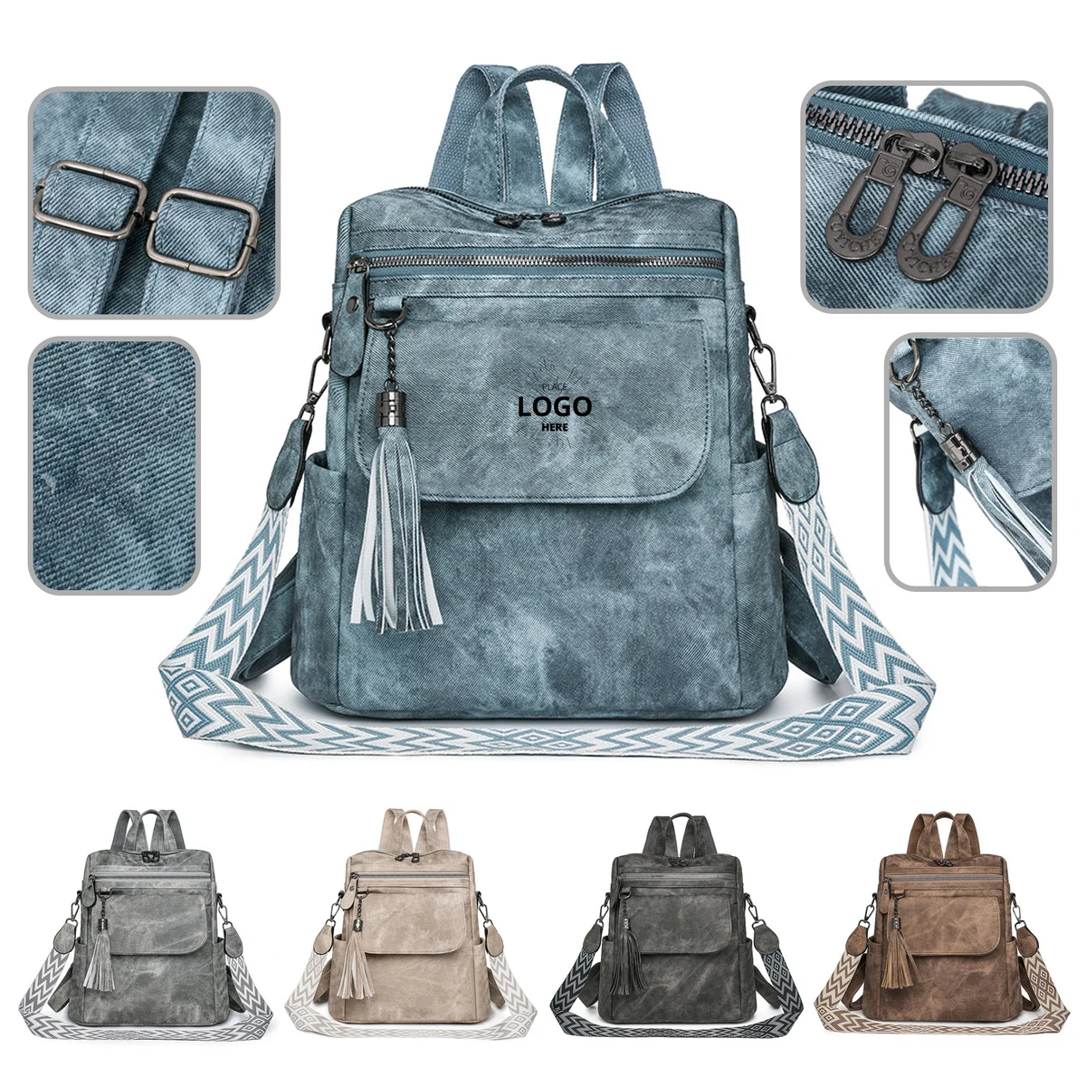 Stylish Women's Travel and Work Backpack 1