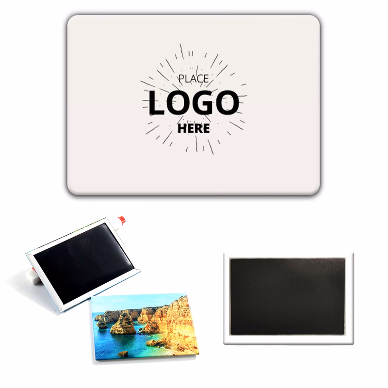 Full Color Rectangle Magnet Button 2" x 3"