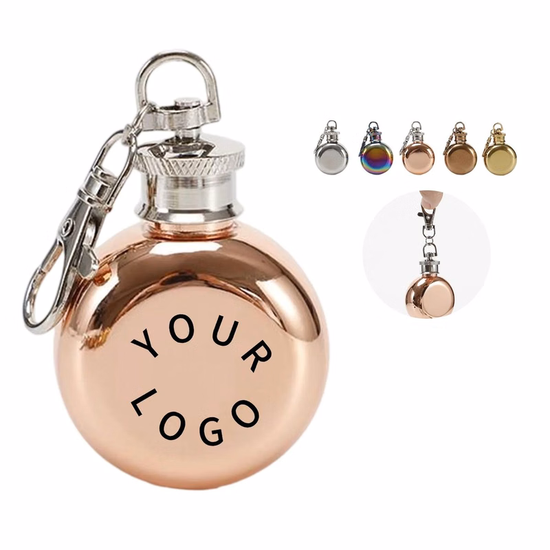 Engraved Pocket Flask with Full Color Option
