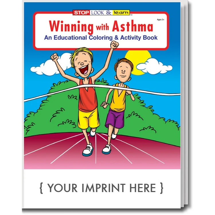 COLORING BOOK - Winning With Asthma Coloring & Activity Book 1