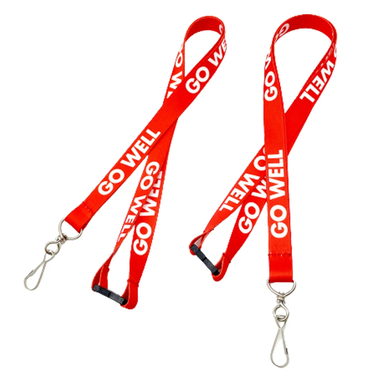 3/4" Polyester Dye Sublimation Lanyards w/Safety Break and J-hook Clip 1
