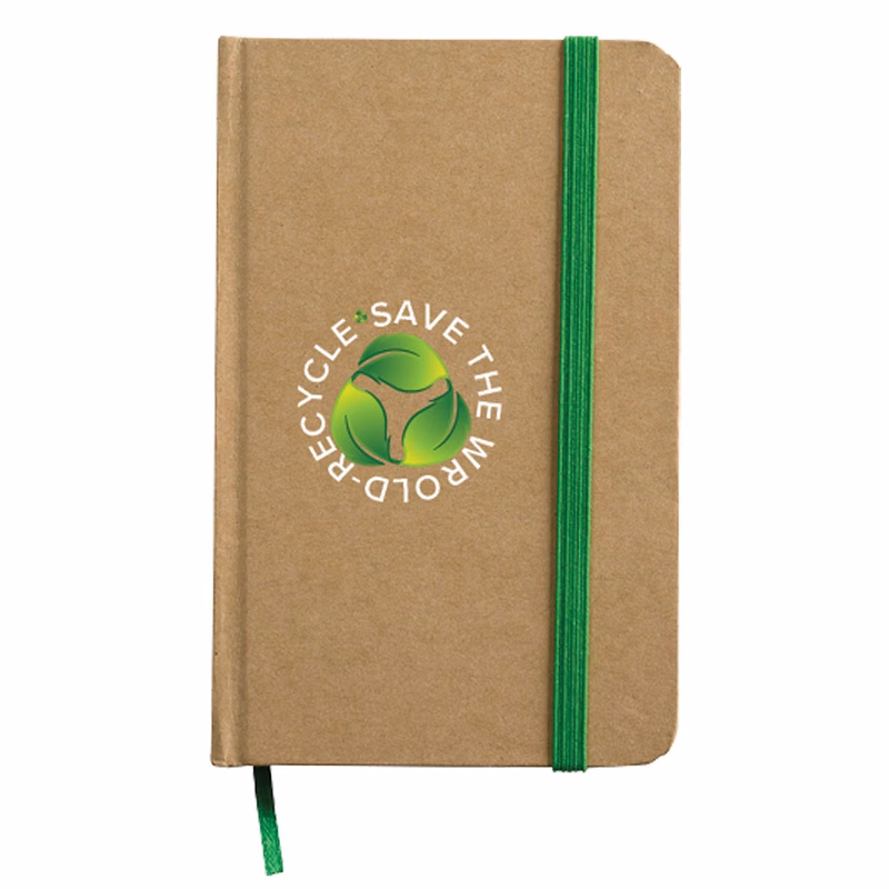 Executive Eco Jotter w/Cardboard Paper Finish