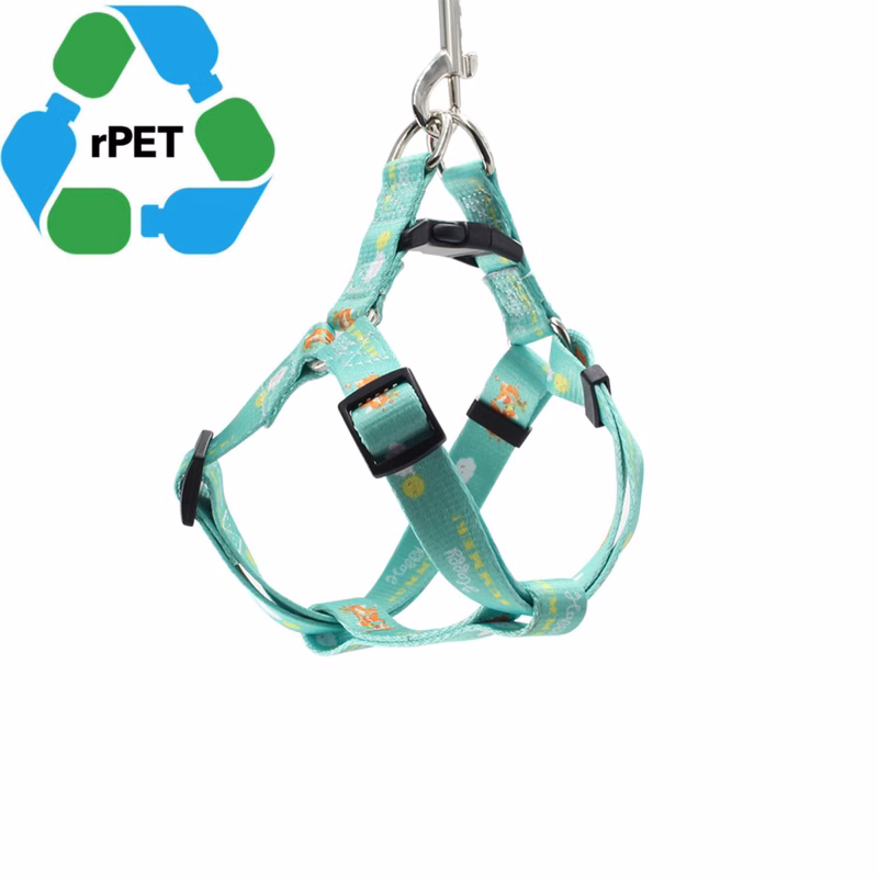 5/8"W x 23"L rPET Eco-friendly Sublimation Strong Pet Vest Harness