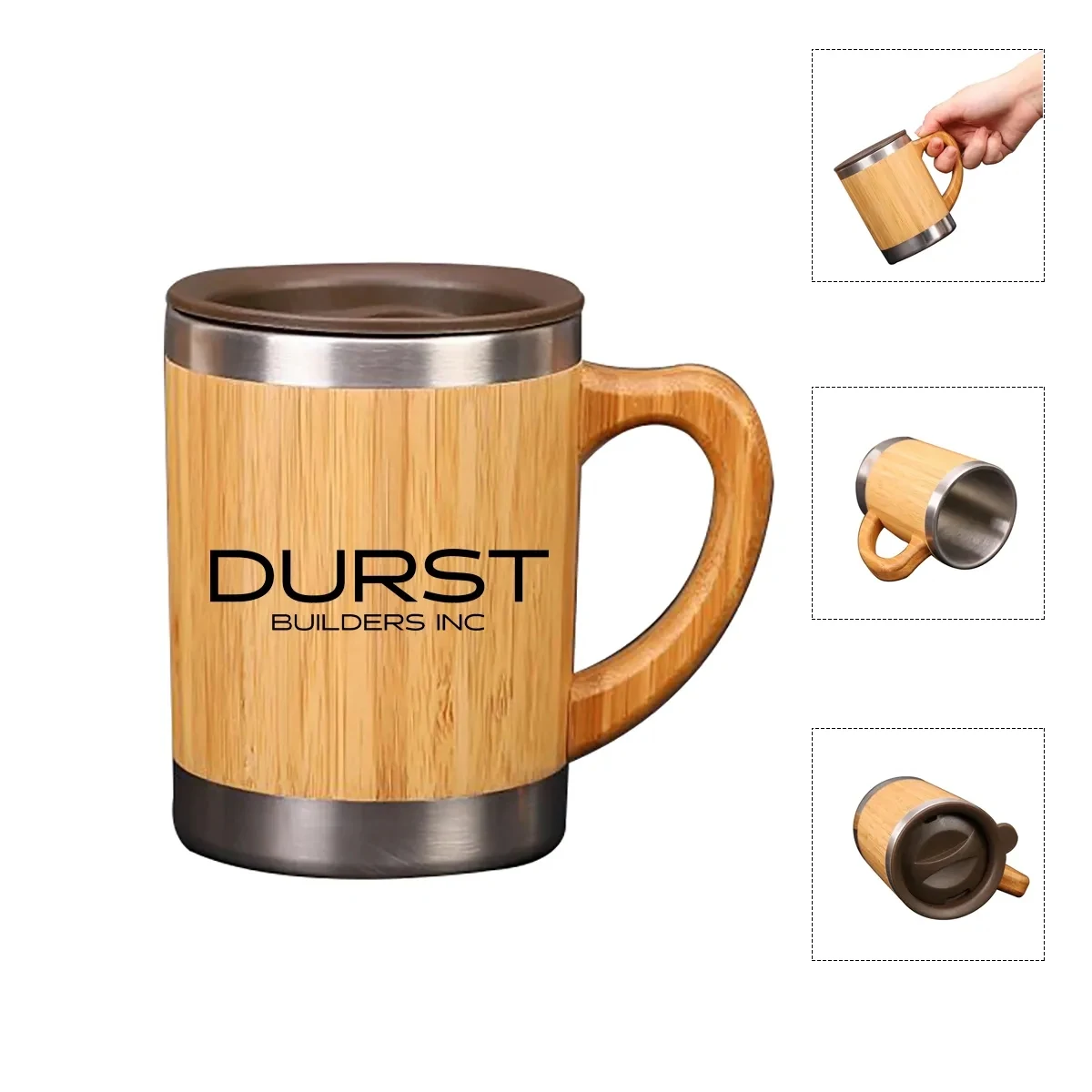 Double Wall Bamboo Mug 1