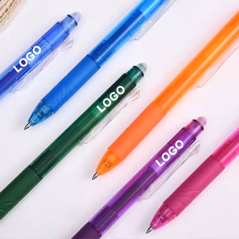 Erasable Refillable Retractable Gel Ink Pen