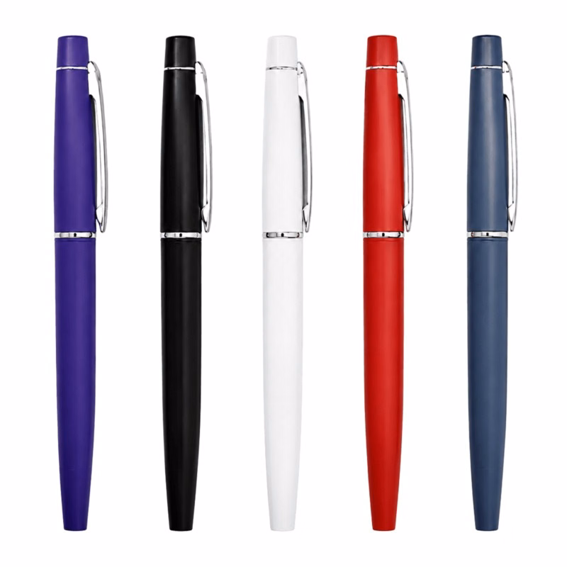 Matte Metal Retractable Ballpoint Pen