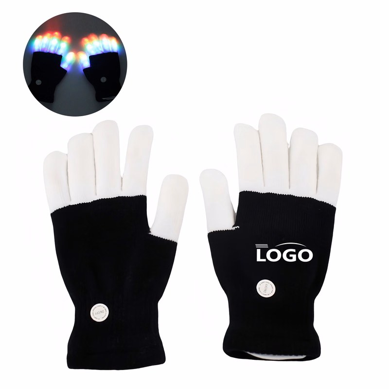 Light-Up LED Gloves for Party Events