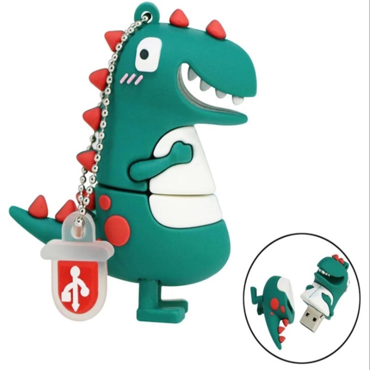 PVC Soft Plastic USB Flash Drives 1