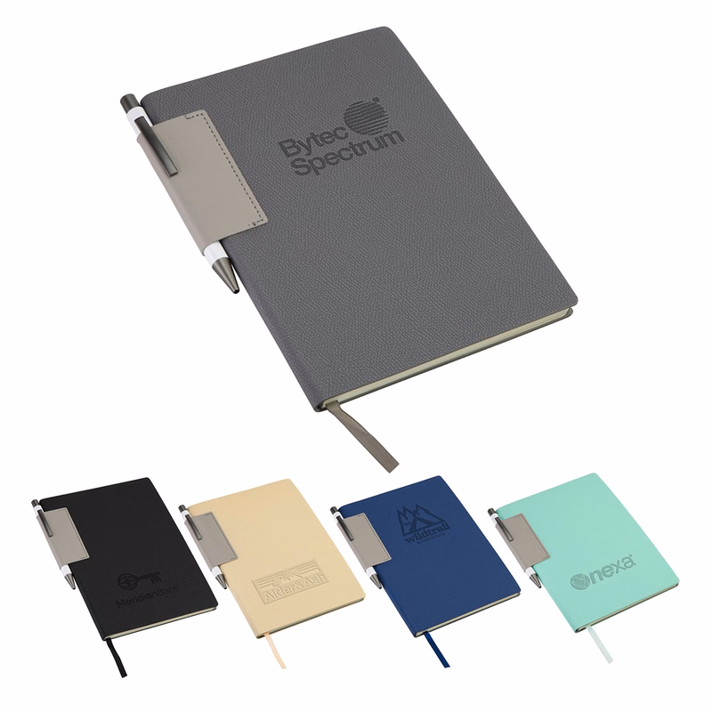 Charter Textured Softcover Journal with Pen