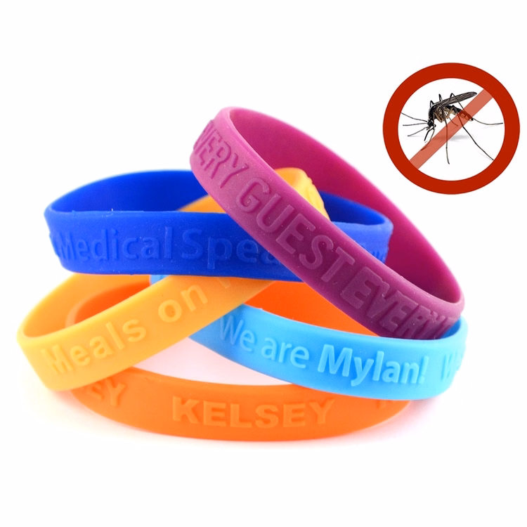 Embossed Mosquito Wristband