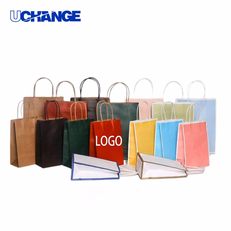 Eco-Friendly Kraft Paper Shopping Bag Organizer