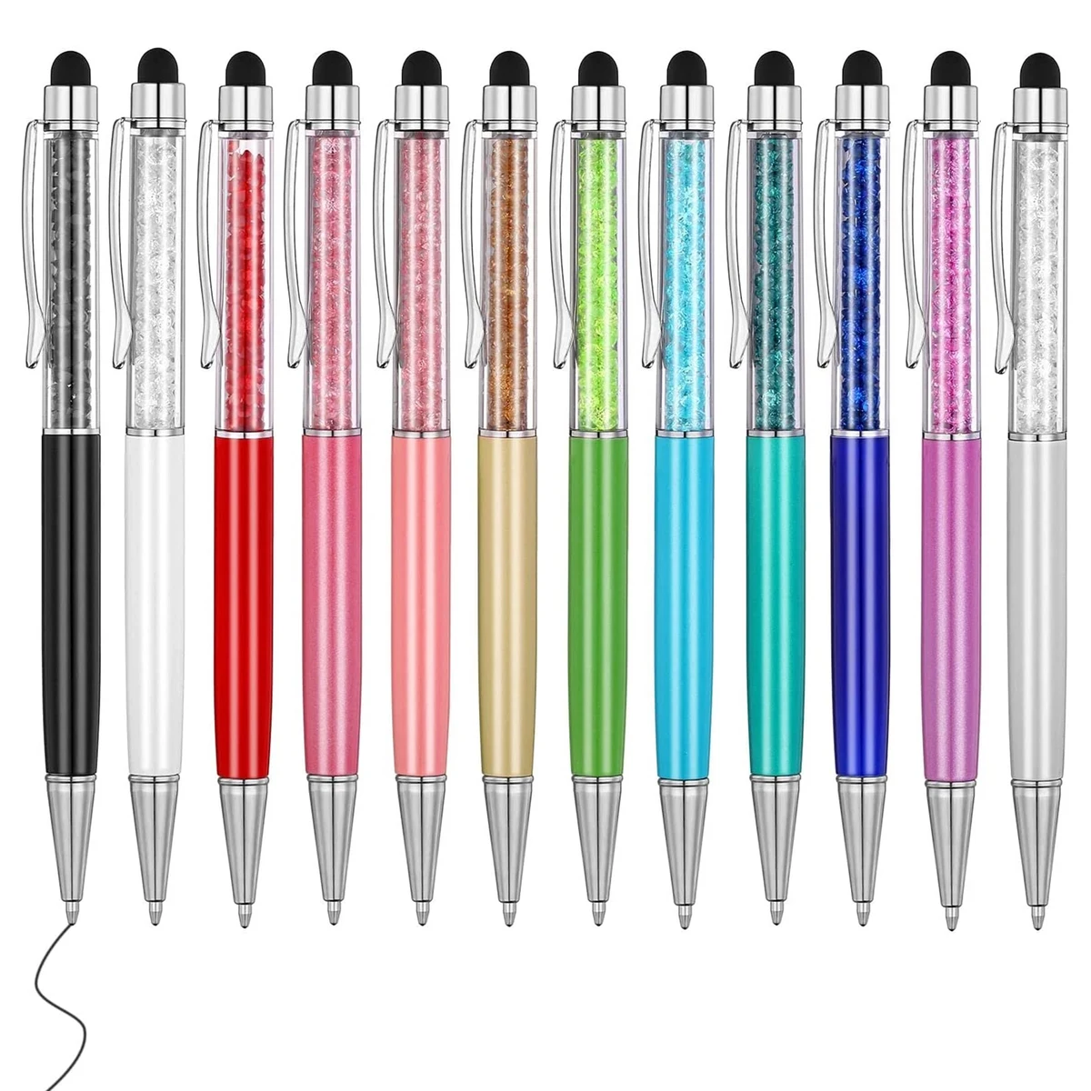 Slim Crystal Stylus Ballpoint Pen 1