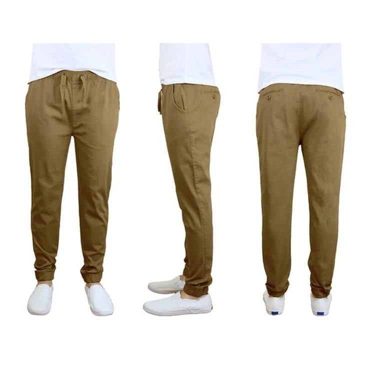Men's Stretch Twill Joggers - S-2X Timber 1