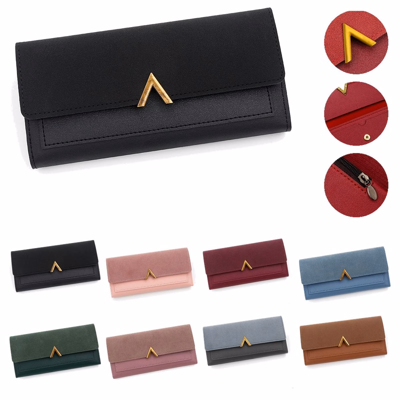 Multi Card Zipper Organizer Ladies Wallet