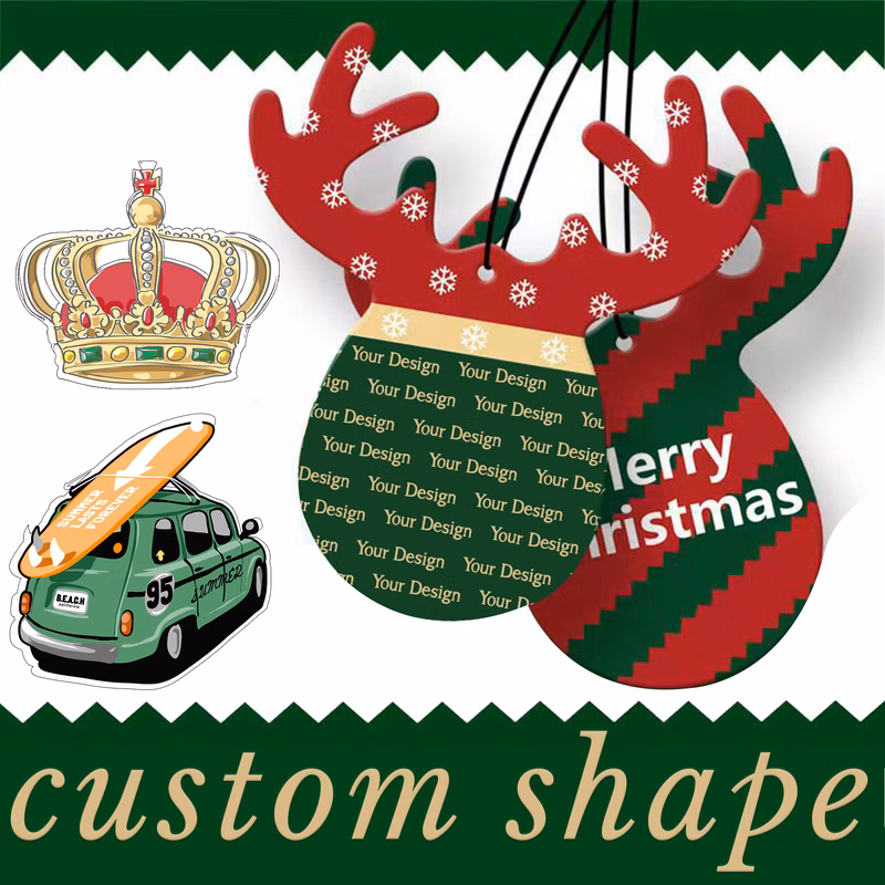 77 Scents Any Shape Fully Custom Air Freshener