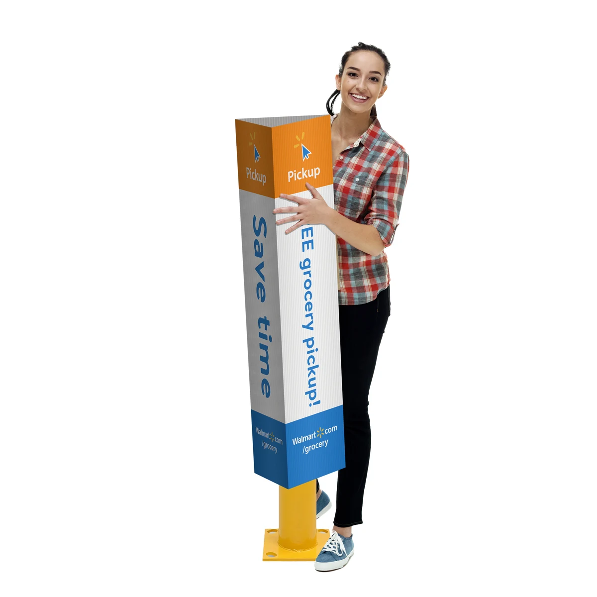 3 Sided Pole Covers (Bollard Sign Cover) 1
