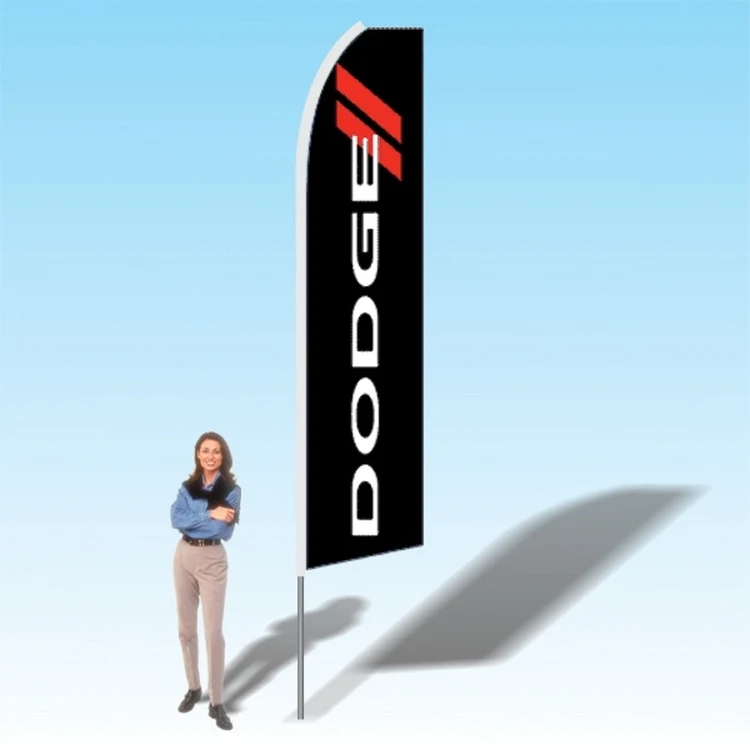 15FT Dodge Advertising Banner Flag 1