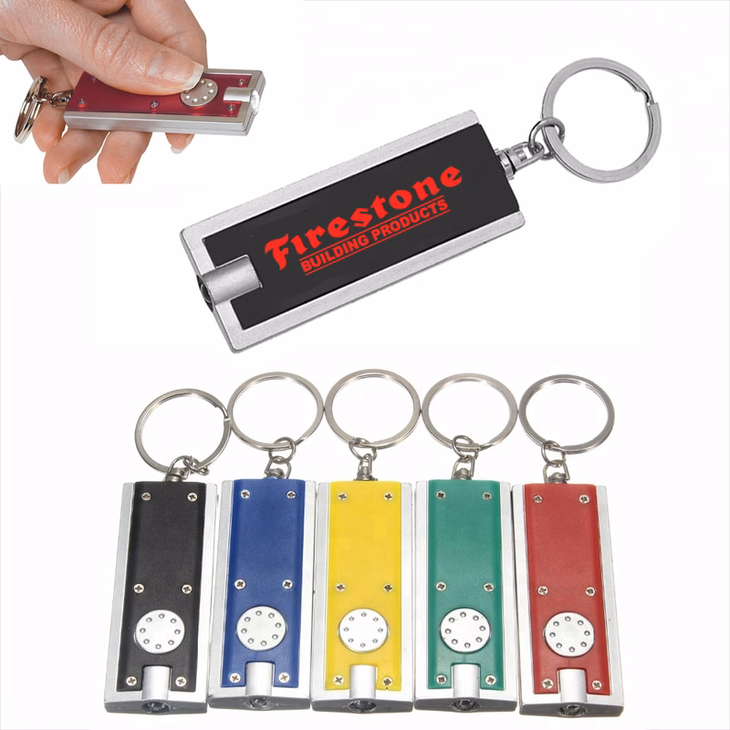 Promotional LED Flashlight Keychain