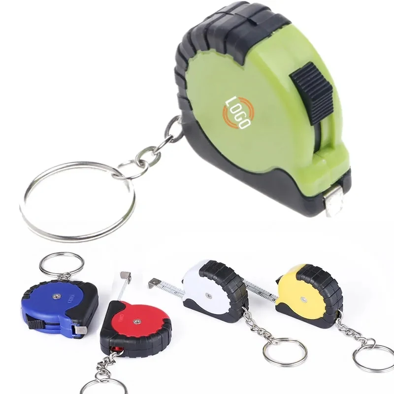 Custom Mini Grip Tape Measure Keychain 1