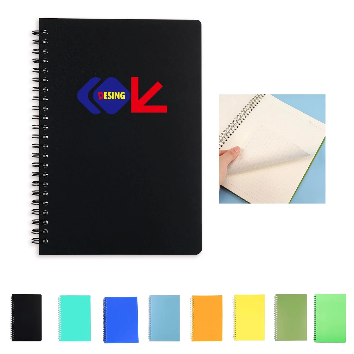 A5 Travel Writing Spiral Journal Memo Notepad 1