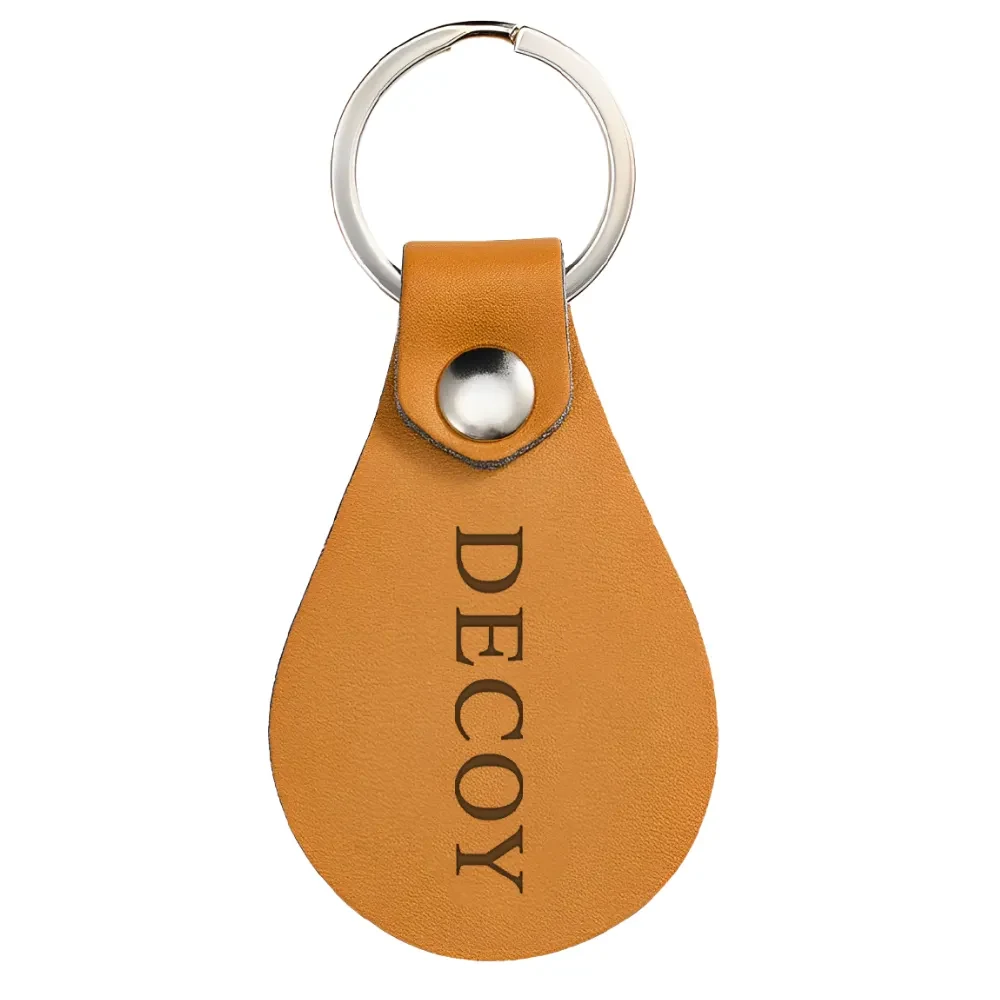 Custom Leather Keychain 1