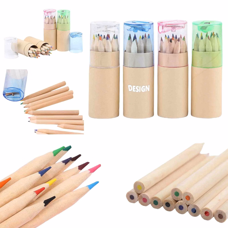 Drawing Colored Pencils with Sharpener