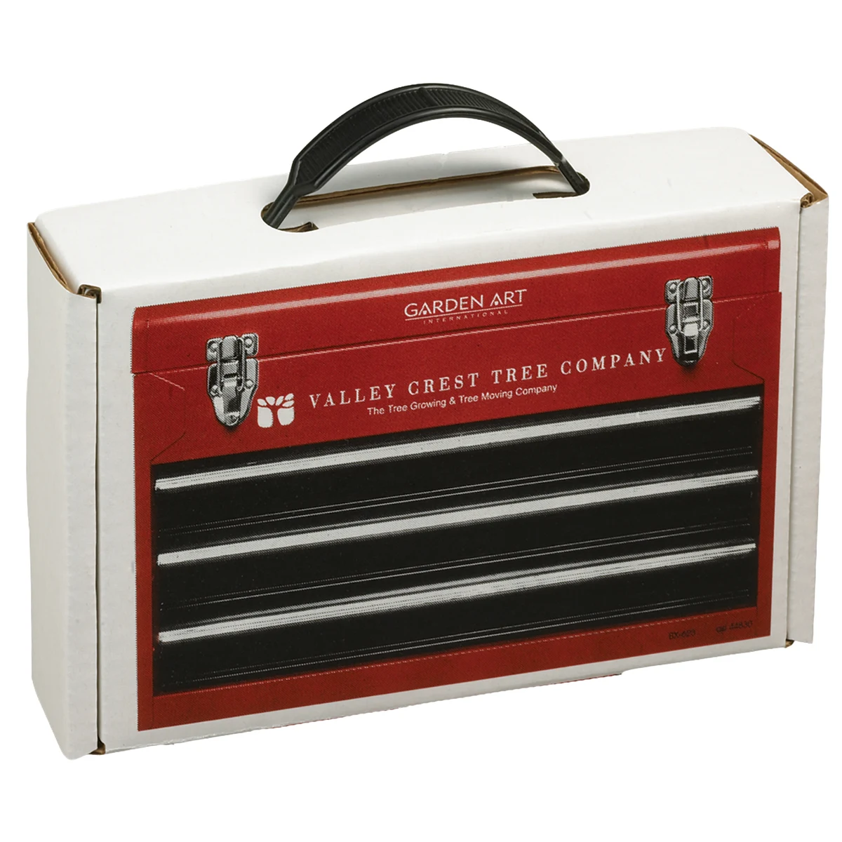 8 3/4" x 5 3/4" x 2" - B-Flute Box with Handle 1