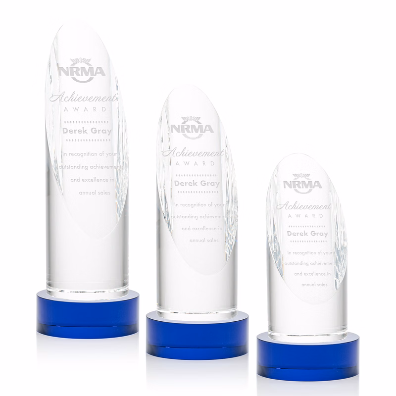 Lauder Award on Base - Blue