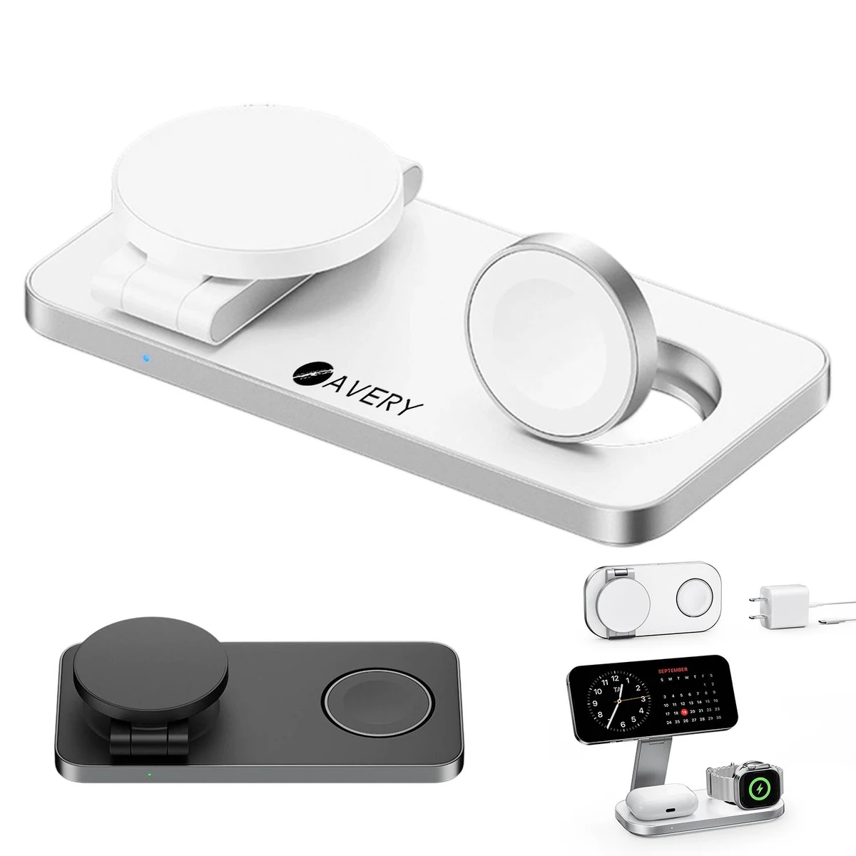 3-in-1 Foldable Magnetic Wireless Charger Station 1