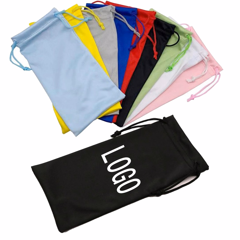 Microfiber Eyewear Bag With Drawstring