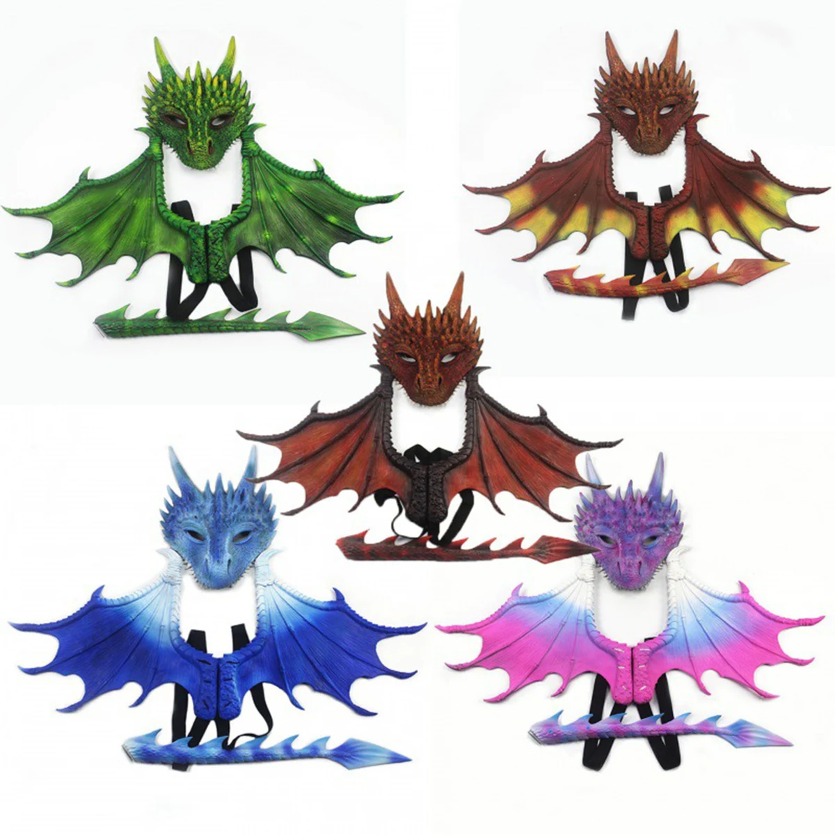 Hallween Wings Dragon Costume 1