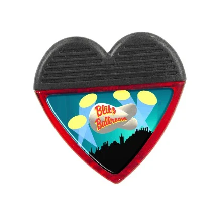 Heart Shaped Magnetic Memo Clip - Full Color 1