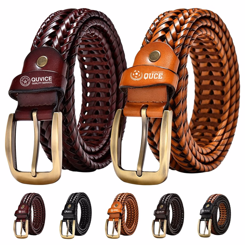 Braided PU Belt