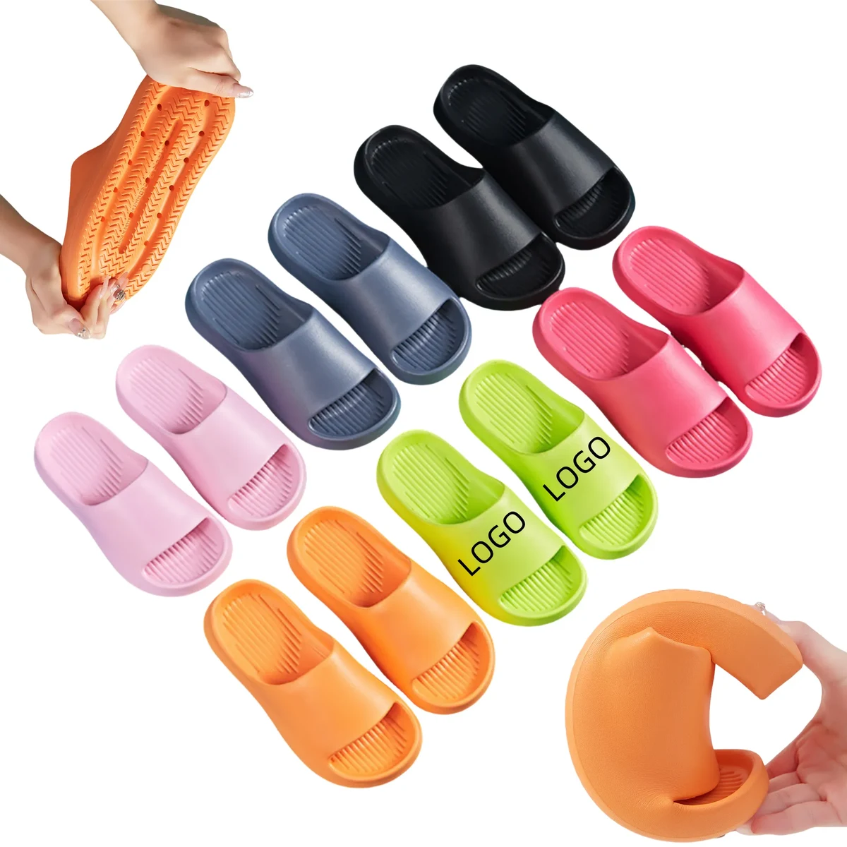 Anti-Slip Indoor Portable Odorless Slipper 1