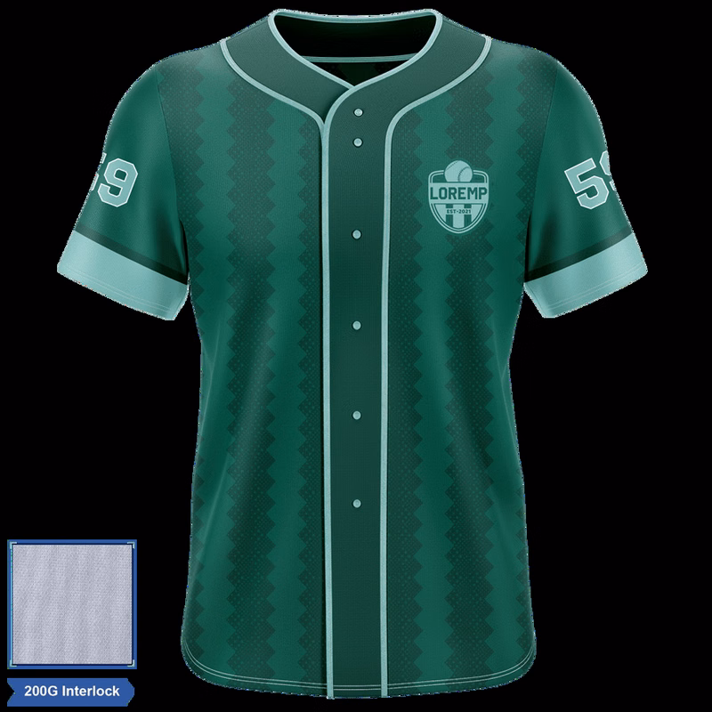 Rush - Men's & Kids' Sublimation Full Button Baseball Jersey