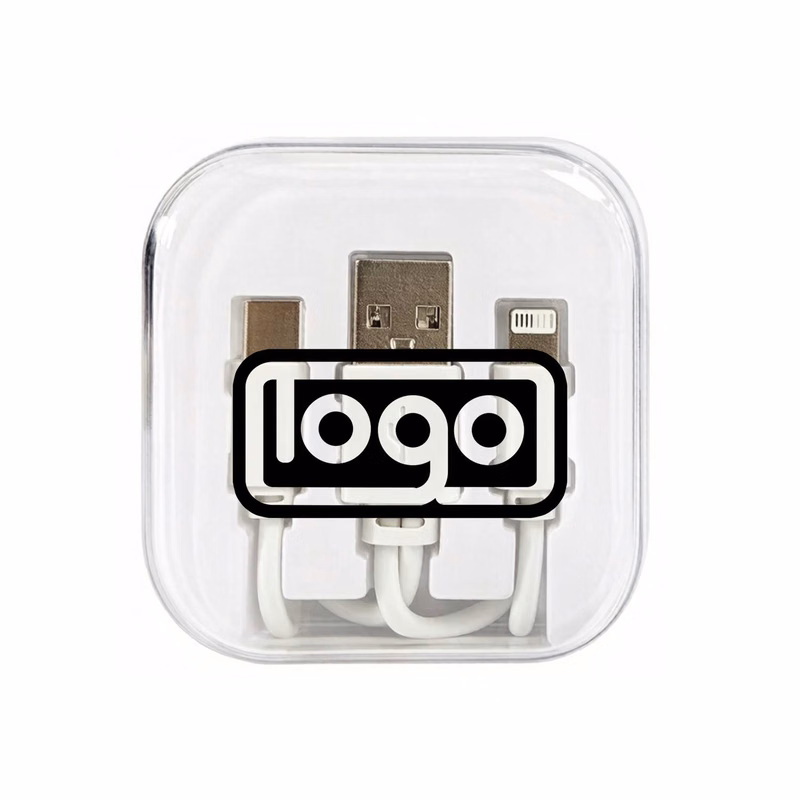 2-in-1 Lightning Type-C Charging Cable