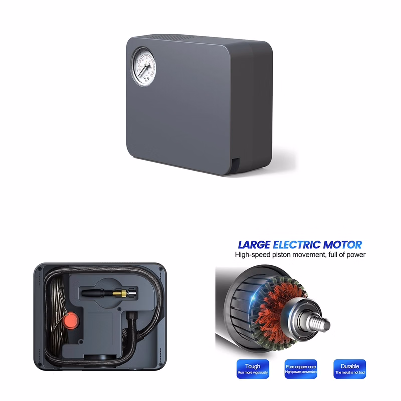 Portable Auto Air Pump Compressor Tire Inflator
