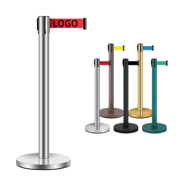 Retractable Belt Barrier Stanchions 1