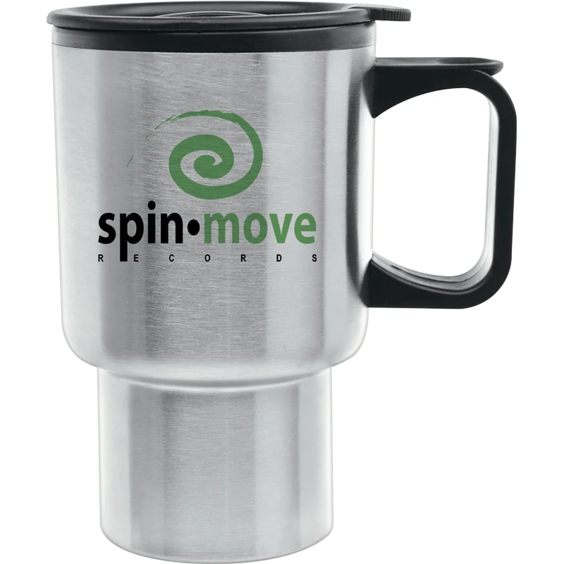 14 oz. Super Saver Stainless Steel Travel Mug 1