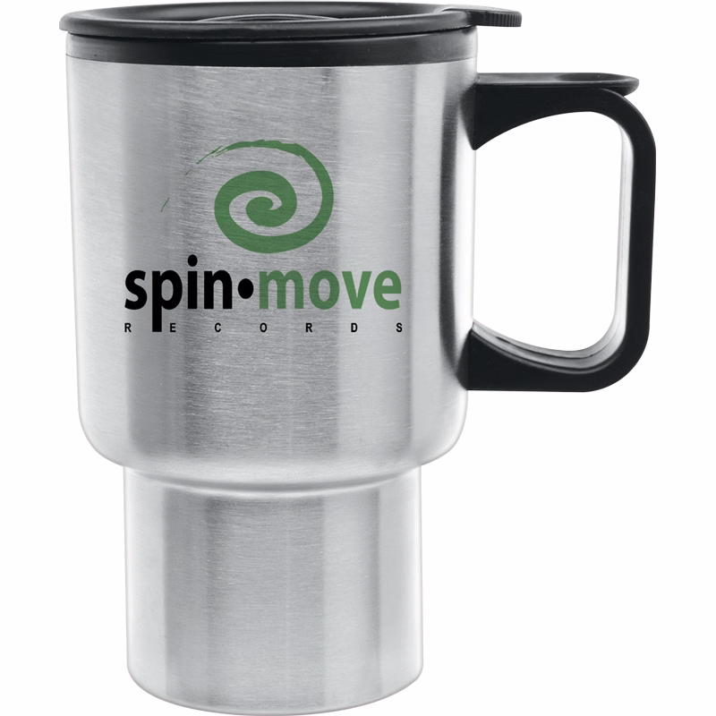 14 oz. Super Saver Stainless Steel Travel Mug