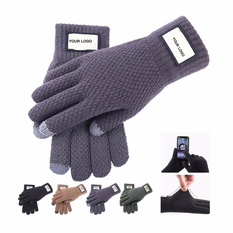 Touch Gloves with Wool Lining
