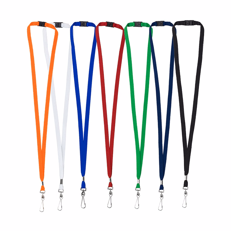 "McGill" 3/8 Blank Lanyard with Breakaway Safety Release Attachment - Swivel Clip