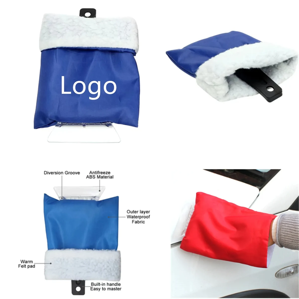 Snow Scraper with Gloves 1