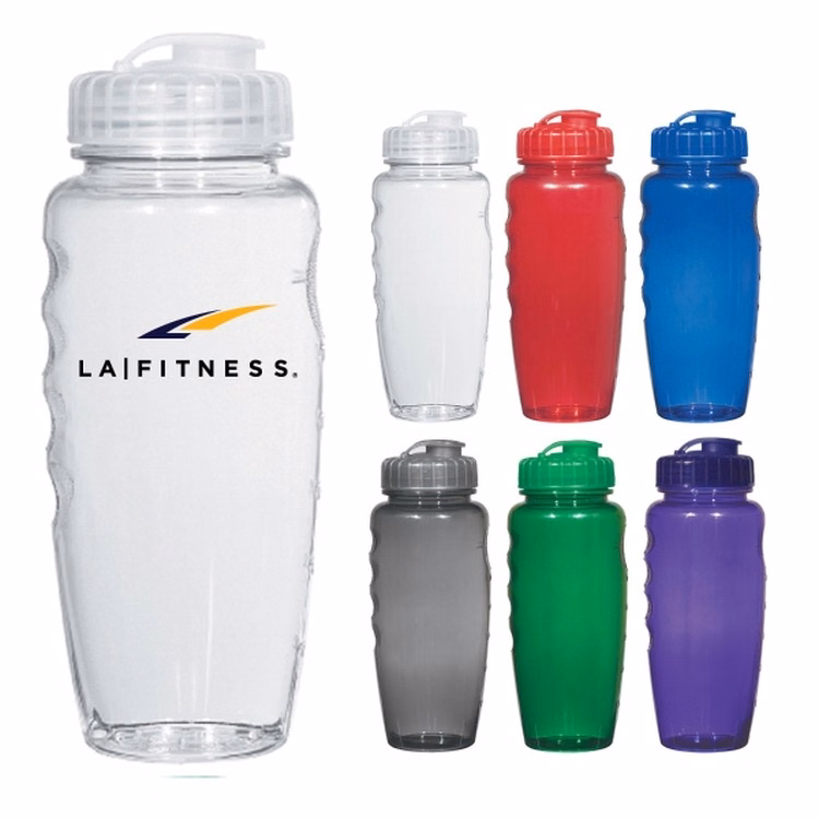 30 oz. Gripper Eco-Polyclear Sports Fitness Water Bottle
