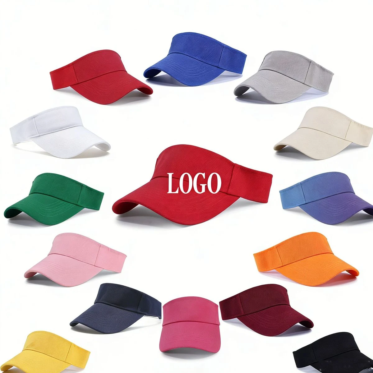 Custom Summer Hollow Peak Sports Cap Sun Hat Unisex 1