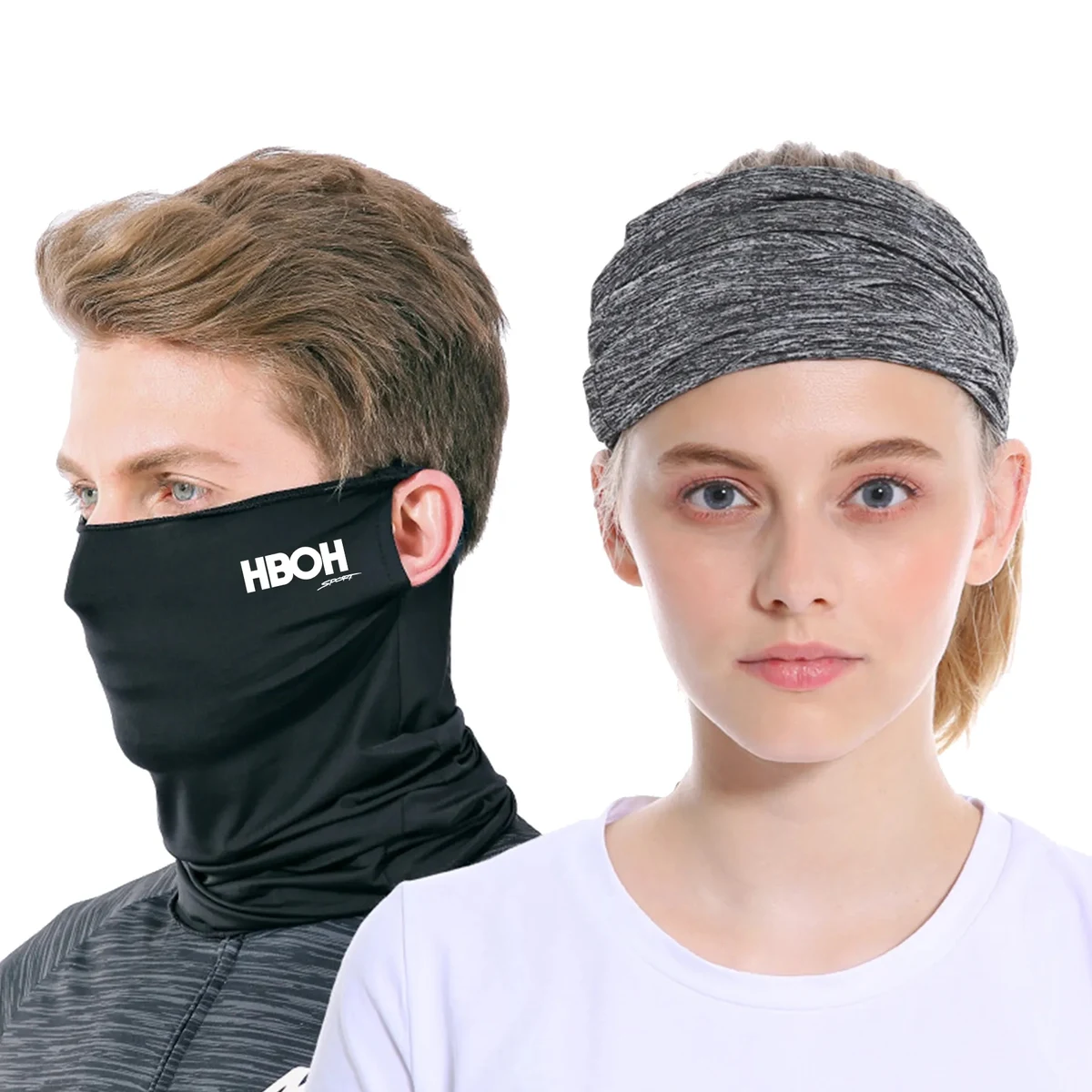 Bandana with Ear Loops 1