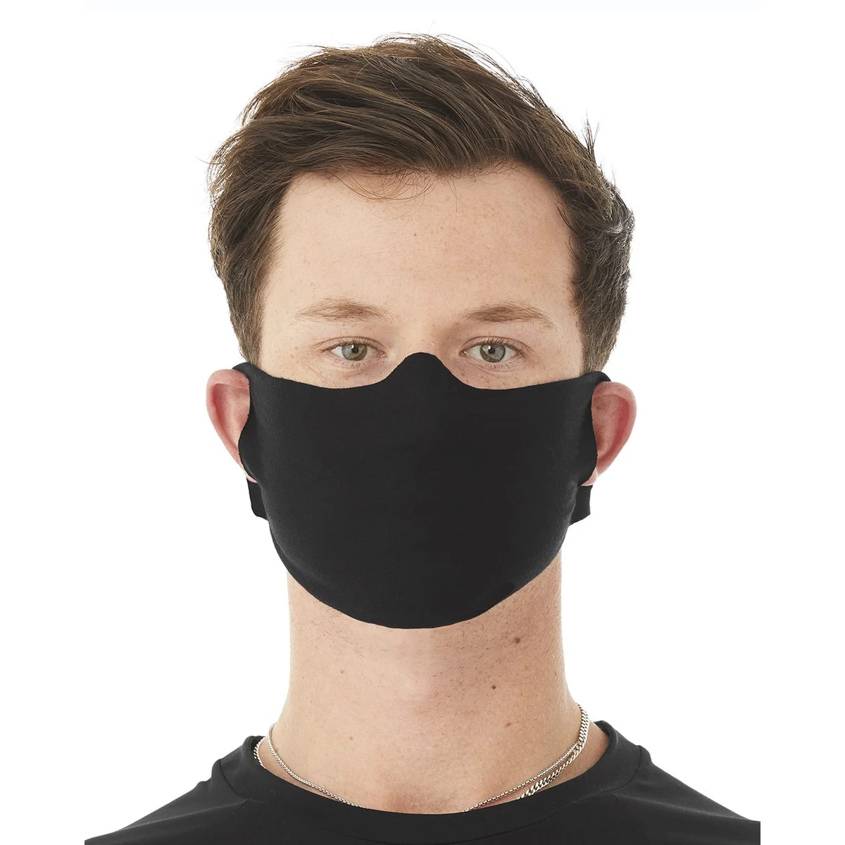 Lightweight Fabric Face Mask - CVC 52/48 Cotton/Poly - ST323 1